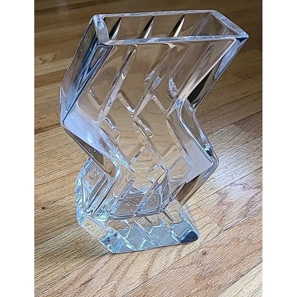 Miller Rogaska *Vision Vase* Slovenia *10"   (HEAVY 10 LBS.) BEAUTIFUL!